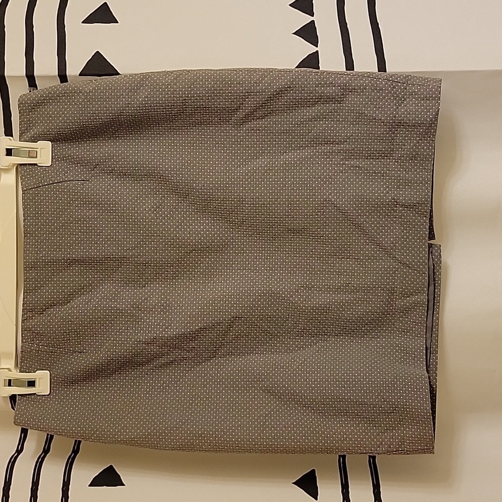 Cynthia Rowling  Light Gray Polka Skirt